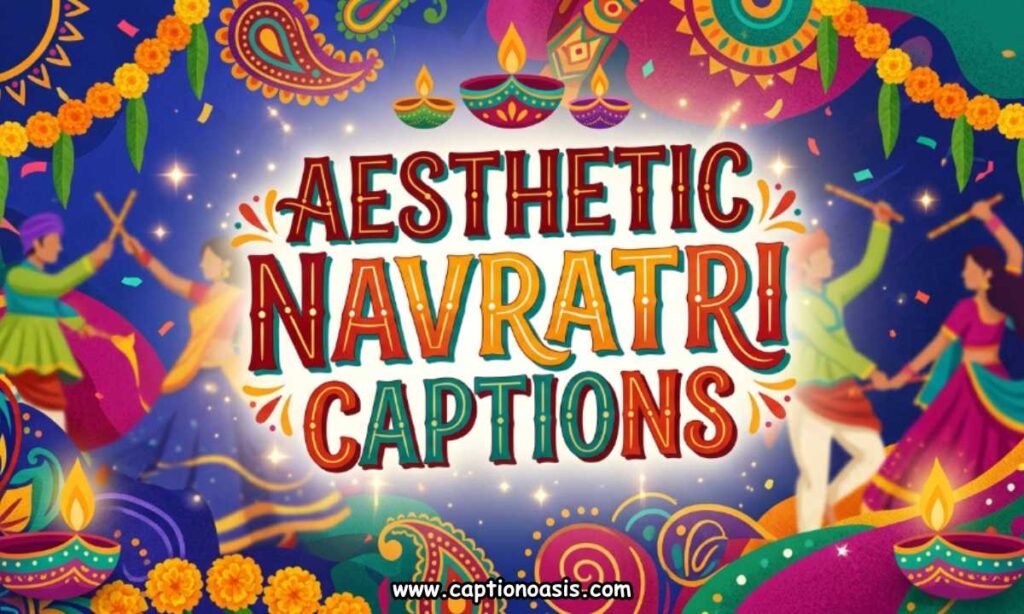Aesthetic Navratri Captions