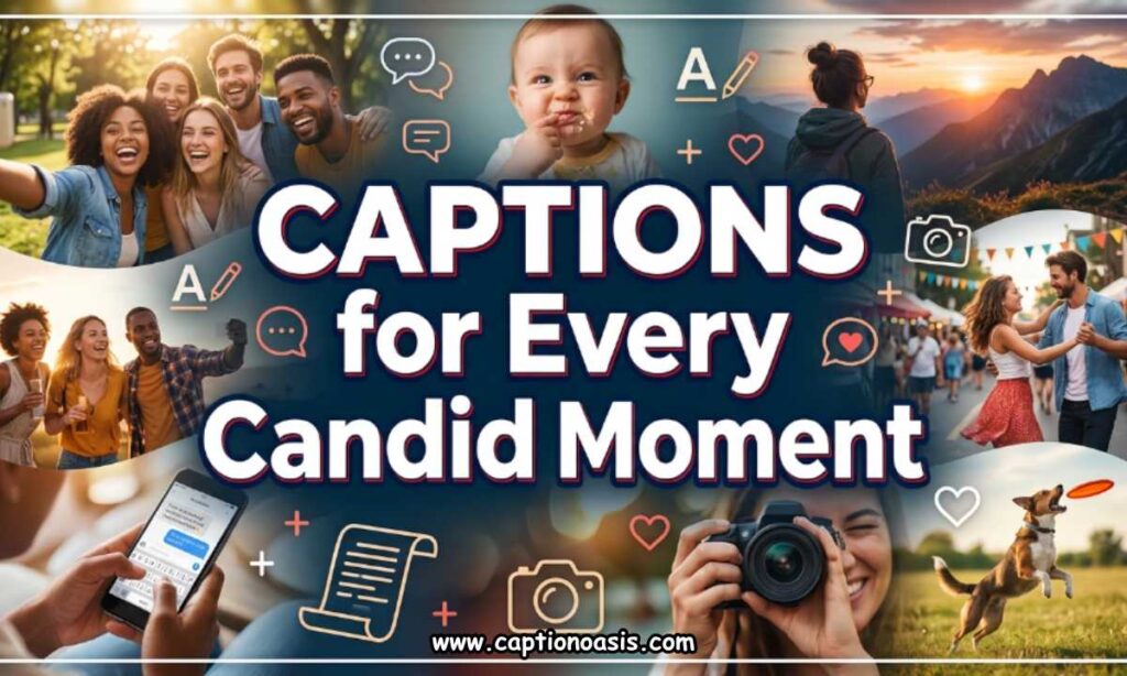 Captions for Every Candid Moment