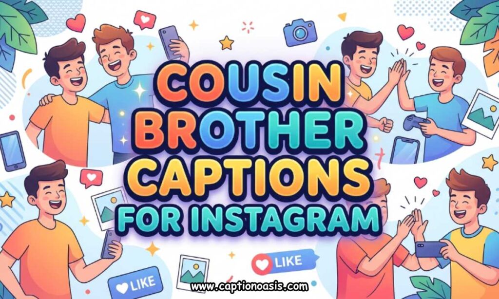 Cousin Brother Captions for Instagram