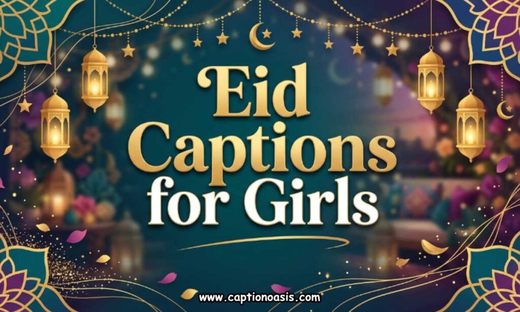 Eid Captions for Girls