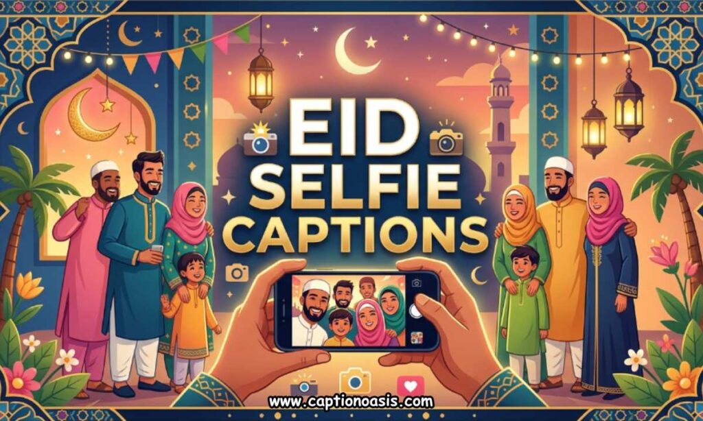 Eid Selfie Captions