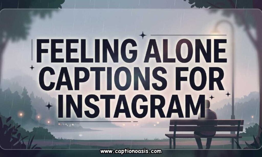 Feeling Alone Captions for Instagram