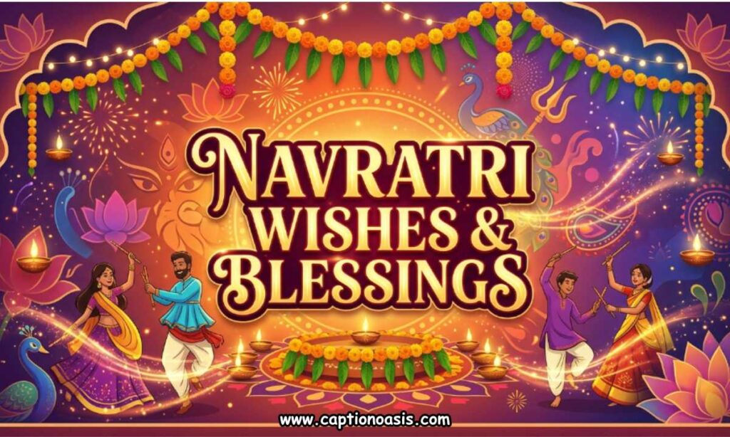 Navratri Wishes and Blessings for Instagram