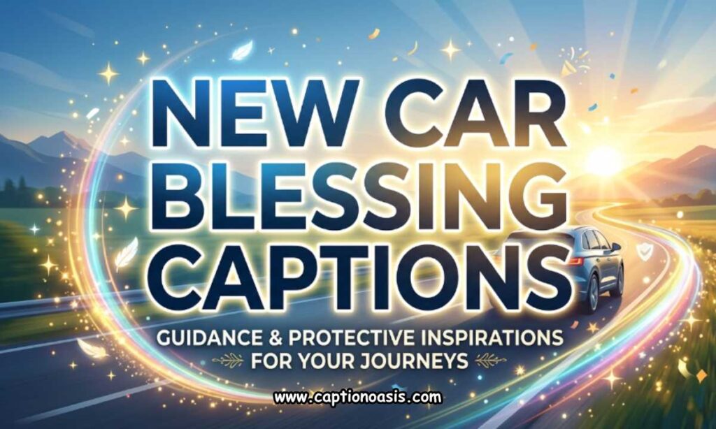 New Car Blessing Captions
