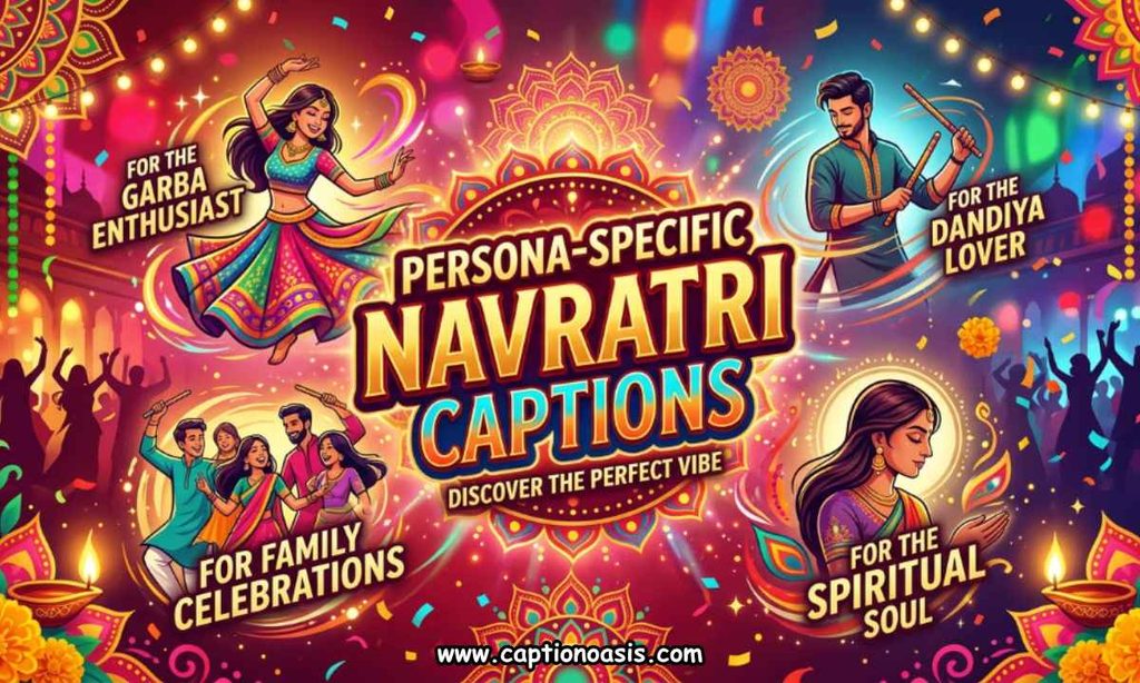 Persona-Specific Navratri Captions