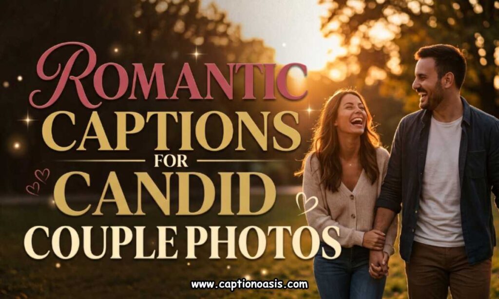 Romantic Captions for Candid Couple Photos