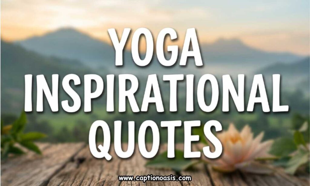 Yoga Inspirational Quotes