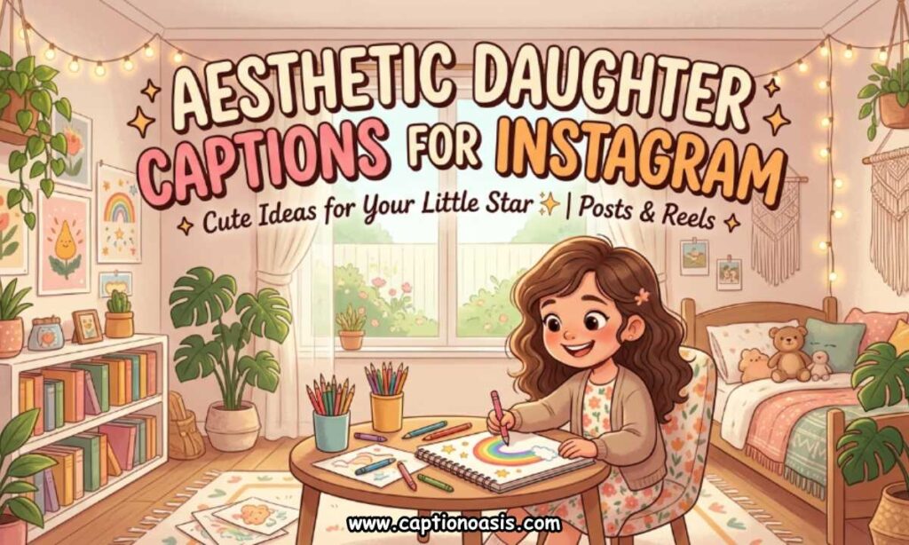 Aesthetic Daughter Captions for Instagram
