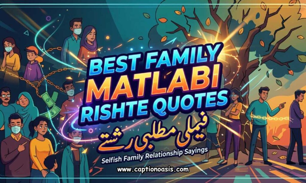Best Family Matlabi Rishte Quotes