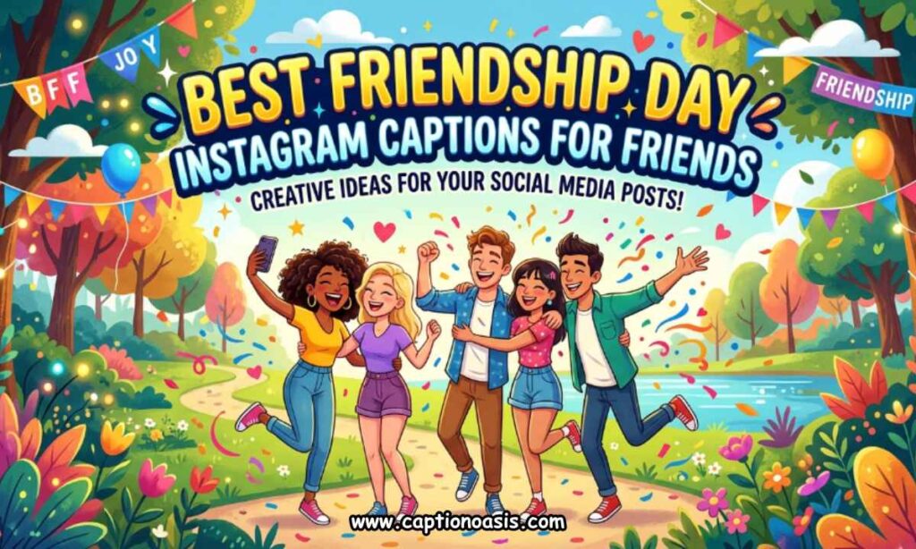 Best Friendship Day Instagram Captions for Friends