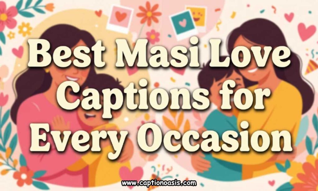 Best Masi Love Captions for Every Occasion