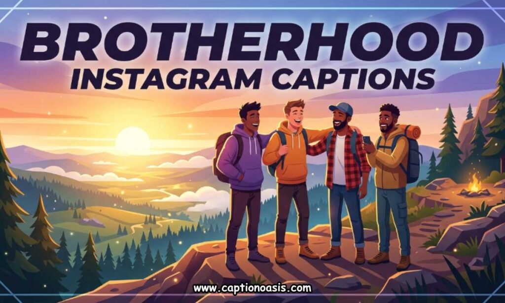 Brotherhood Instagram Captions