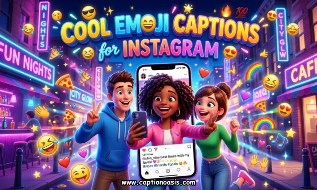 Cool Emoji Captions for Instagram