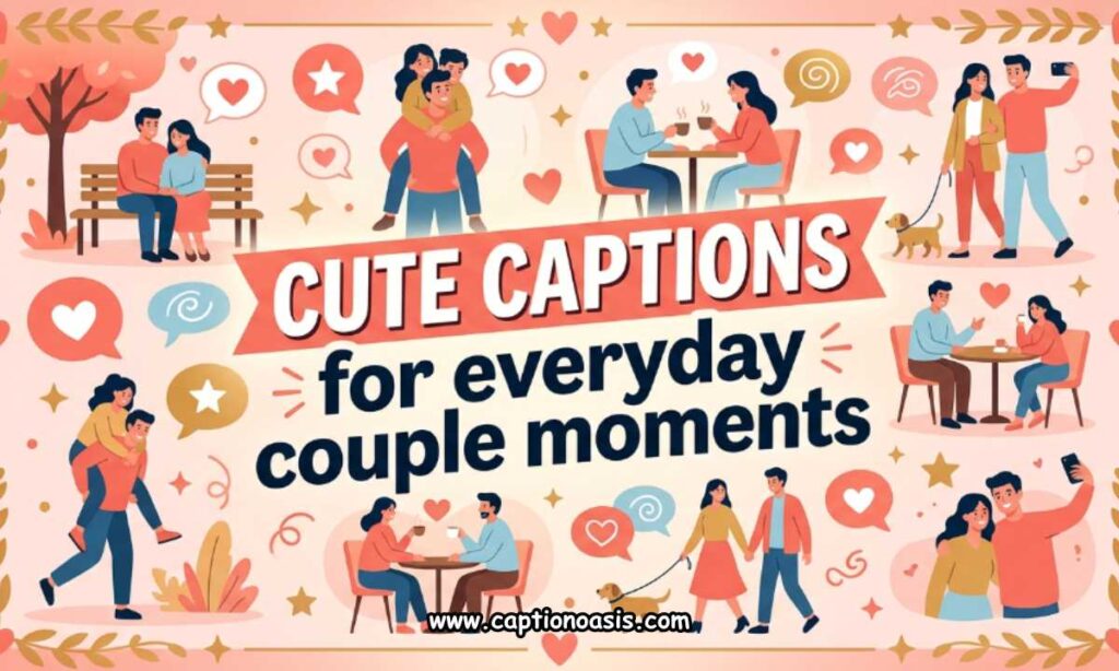 Cute Captions for Everyday Couple Moments