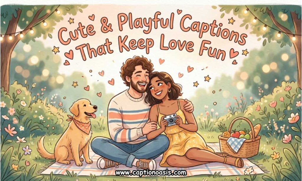 Cute & Playful Captions That Keep Love Fun
