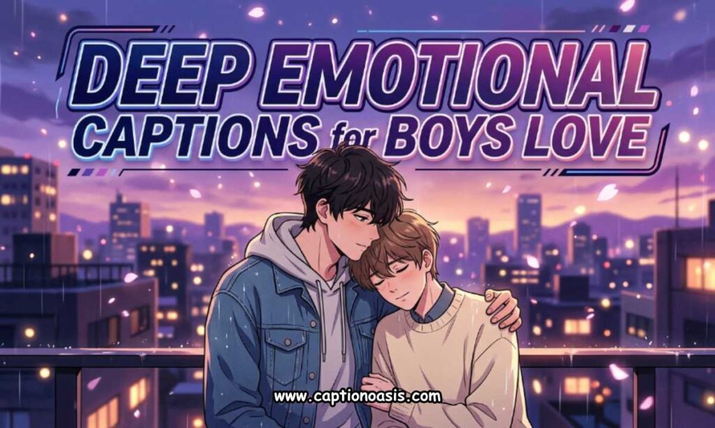 Deep Emotional Captions for Boys Love