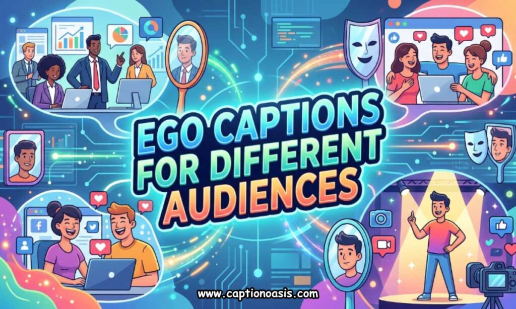Ego Captions for Different Audiences
