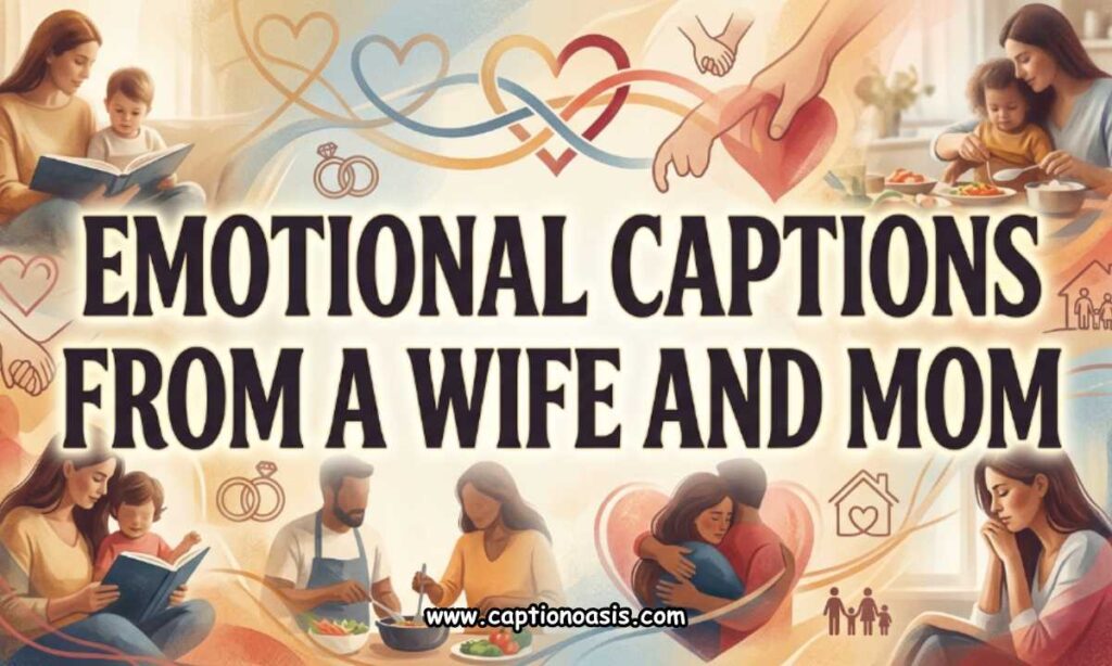 Emotional Captions from a Wife and Mom