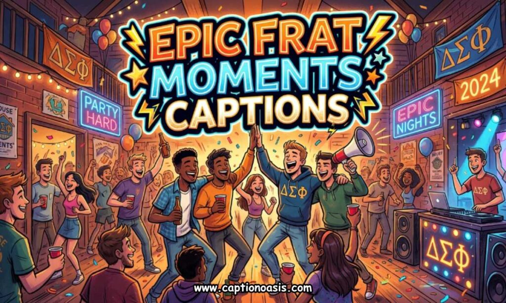 Epic Frat Moments Captions