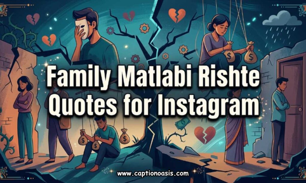 Family Matlabi Rishte Quotes for Instagram