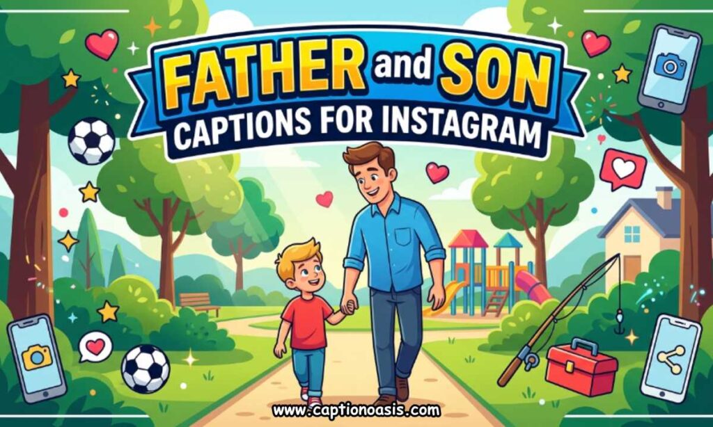 Father and Son Captions for Instagram