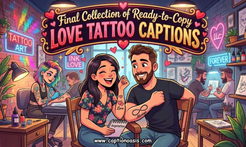 Final Collection of Ready-to-Copy Love Tattoo Captions