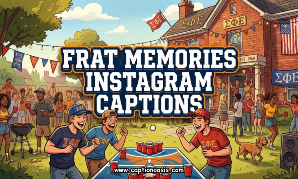 Frat Memories Instagram Captions