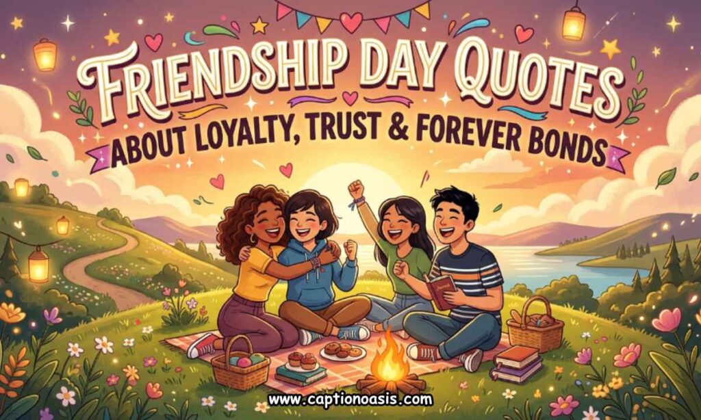 Friendship Day Quotes About Loyalty, Trust & Forever Bonds