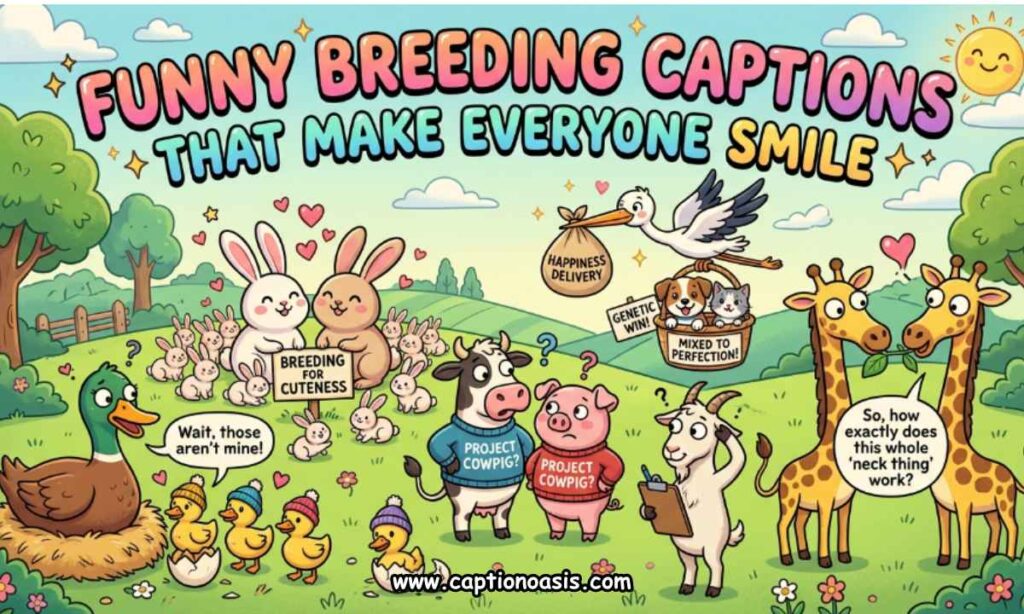 Funny Breeding Captions That Make Everyone Smile