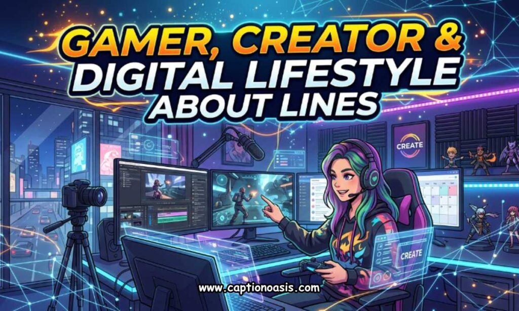 Gamer, Creator & Digital Lifestyle About Lines
