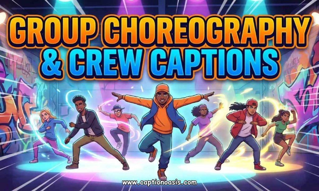 Group Choreography & Crew Captions