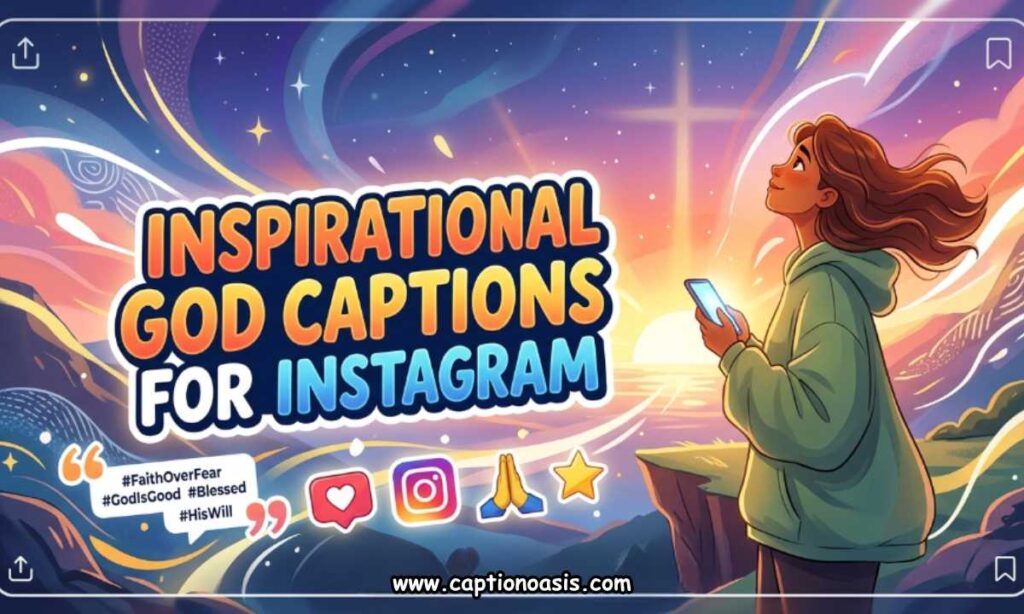 Inspirational God Captions for Instagram