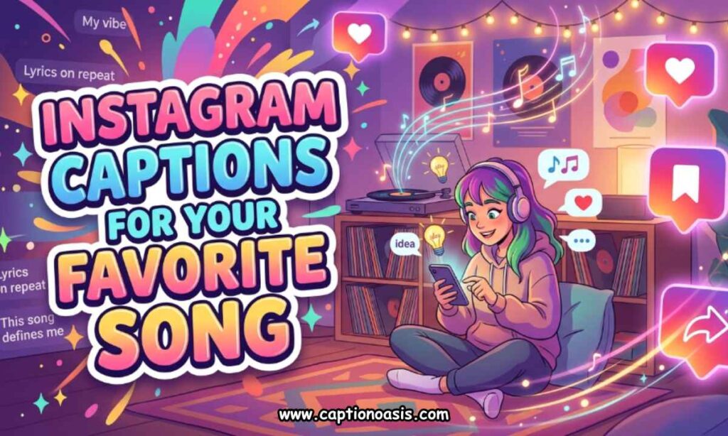 Instagram Captions for Your Favorite Song
