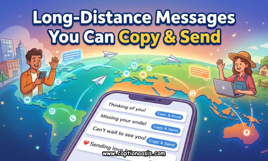 Long-Distance Messages You Can Copy & Send
