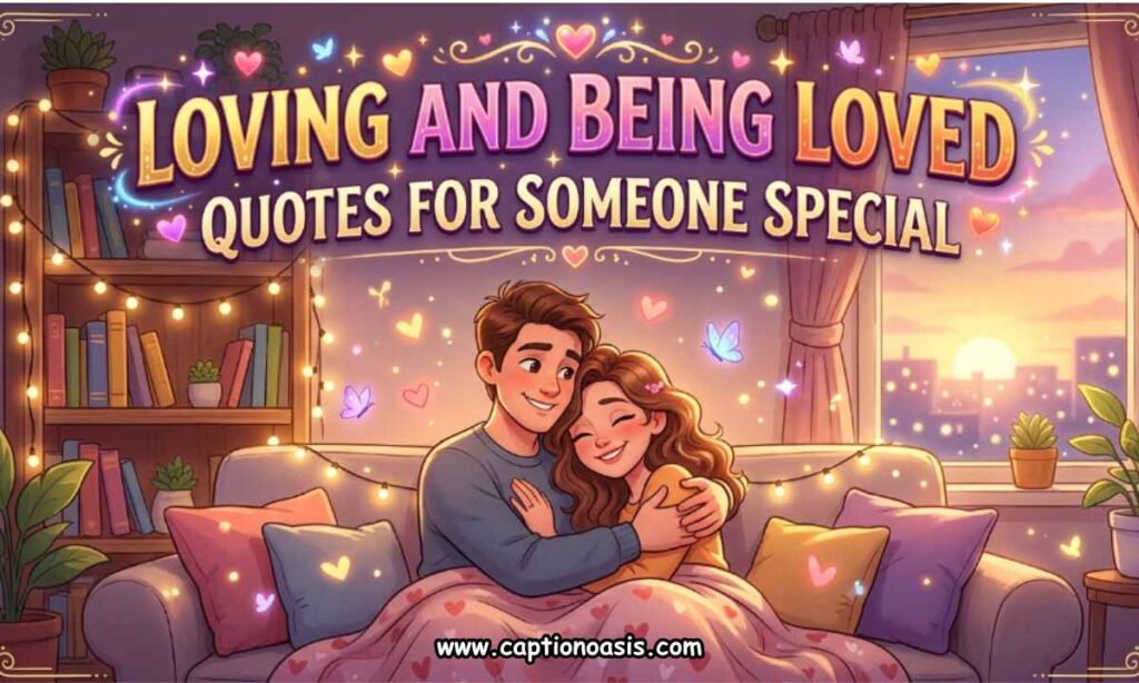 Loving and Being Loved Quotes for Someone Special