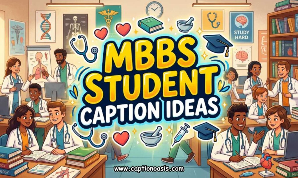 MBBS Student Caption Ideas