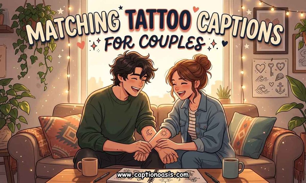 Matching Tattoo Captions for Couples