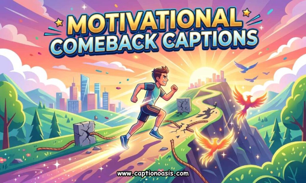 Motivational Comeback Captions