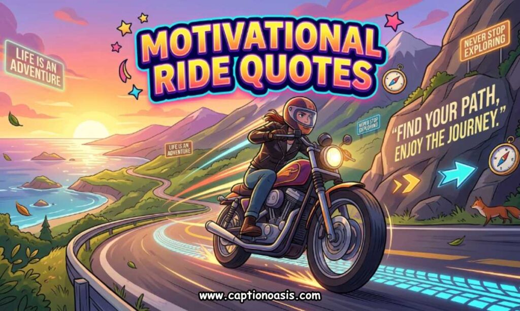 Motivational Ride Quotes