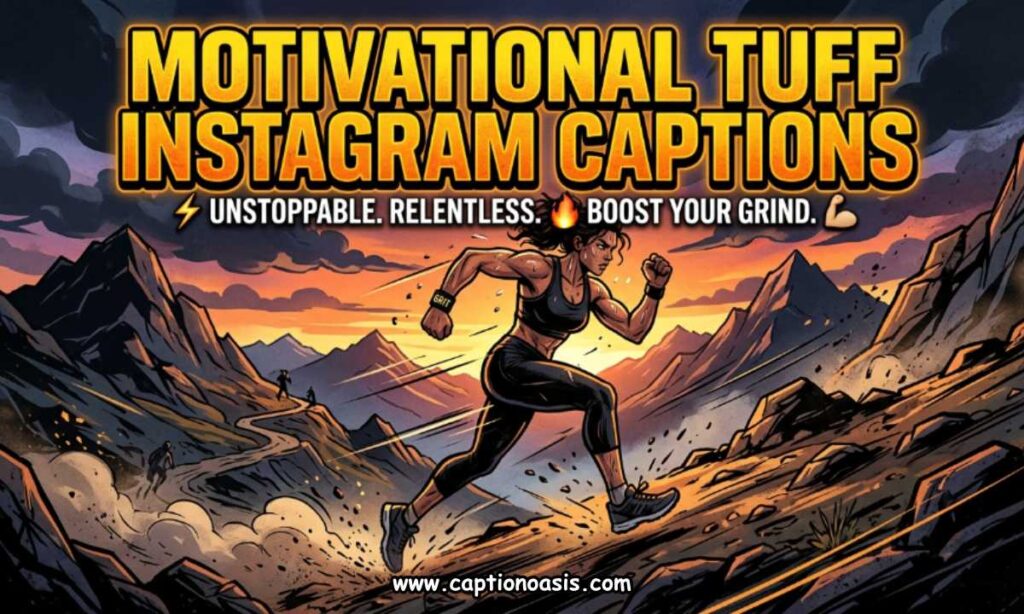 Motivational Tuff Instagram Captions