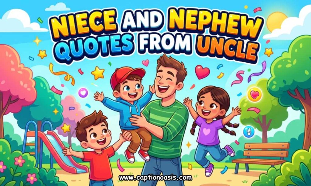 Niece and Nephew Quotes from Uncle
