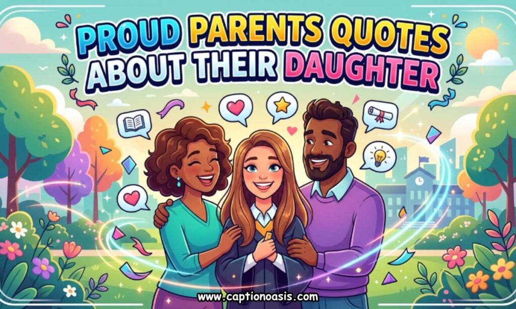 Proud Parents Quotes About Their Daughter