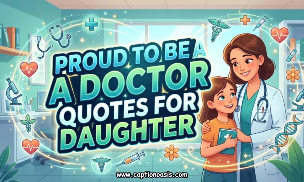 Proud To Be A Doctor Quotes For Daughter