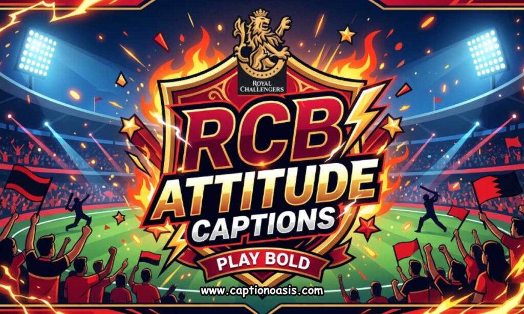 RCB Attitude Captions