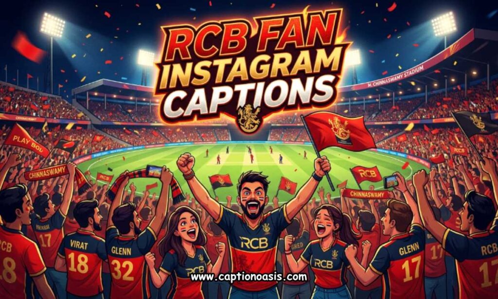 RCB Fan Instagram Captions