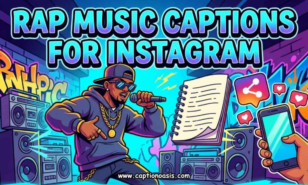 Rap Music Captions for Instagram
