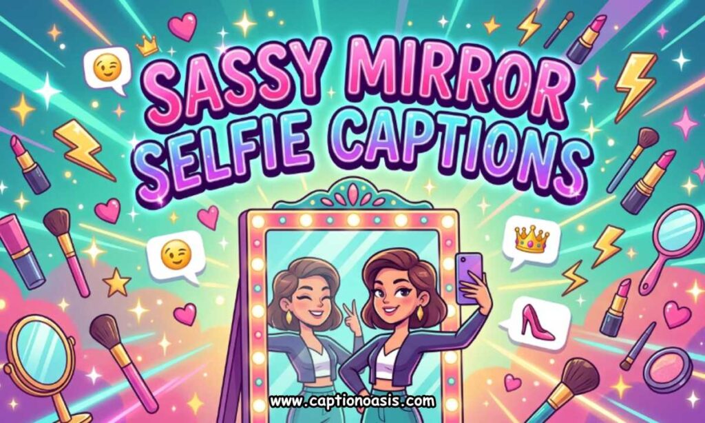 Sassy Mirror Selfie Captions
