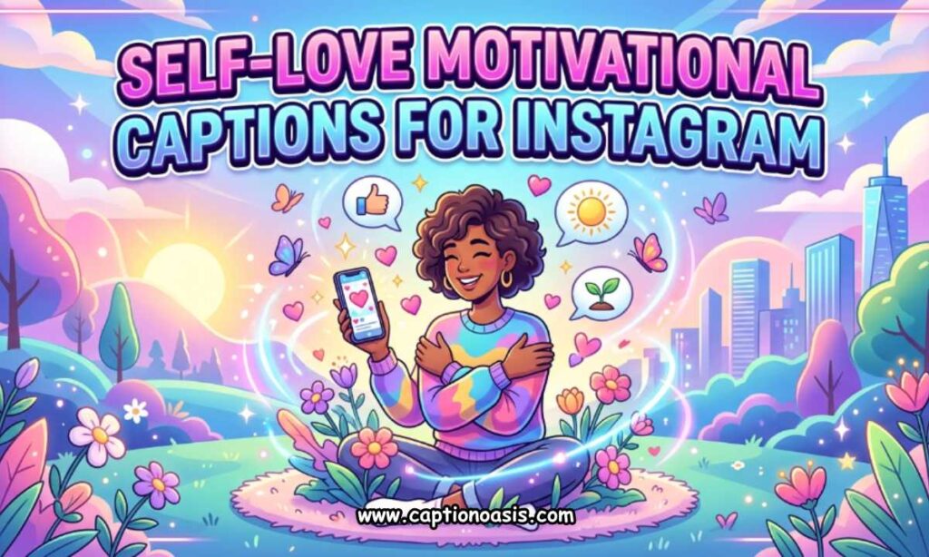 Self-Love Motivational Captions for Instagram