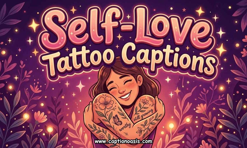 Self-Love Tattoo Captions