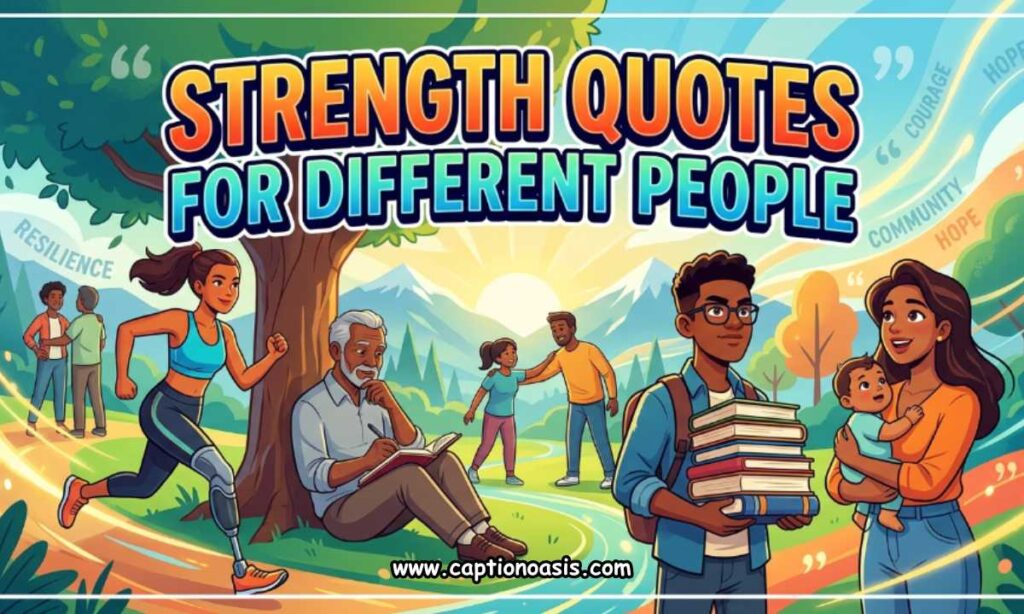 Strength Quotes for Different People